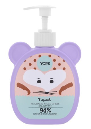 YOPE YOPE Naturalne Mydło do rąk dla dzieci - NAGIETEK 400ml