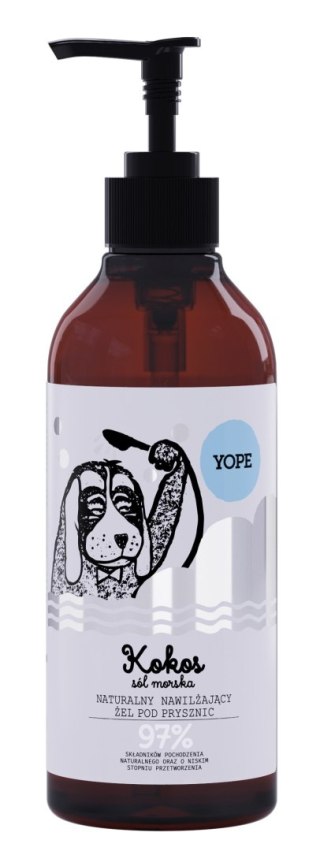 YOPE YOPE Naturalny Żel pod prysznic KOKOS i SÓL MORSKA 400ml