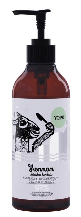 YOPE YOPE Naturalny Żel pod prysznic regenerujący - YUNNAN 400ml