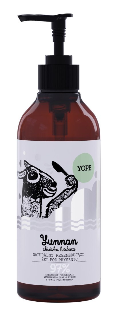 YOPE YOPE Naturalny Żel pod prysznic regenerujący - YUNNAN 400ml