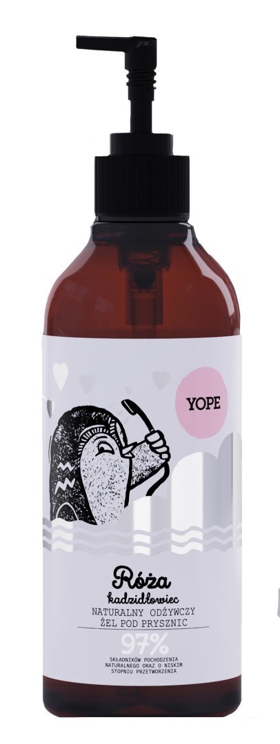 YOPE YOPE Żel pod prysznic RÓŻA I KADZIDŁOWIEC 400ml
