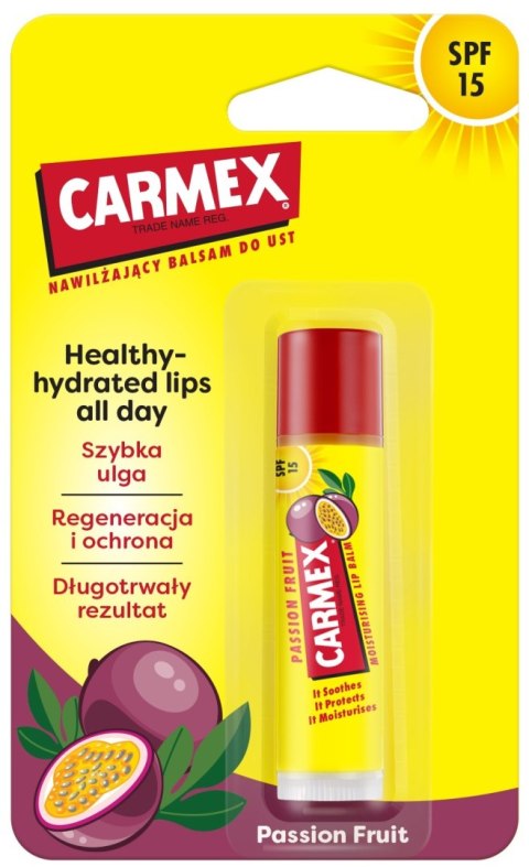 ART.ROZNE AD CARMEX Pomadka ochronna w sztyfcie Marakuja SPF 15 4,25 g