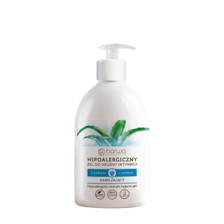BARWA BARWA Hipoalergiczna Żel do higieny intymnej nawilżający - z sokiem z Aloesu 500ml