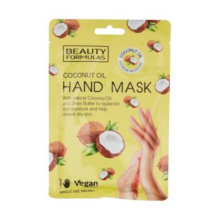 BEAUTY FORMULAS BEAUTY FORMULAS Hand Mask Maska na dłonie z olejem kokosowym - 1 para