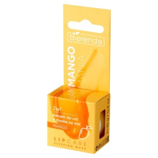 BIELENDA BIELENDA Lip Care Balsam do ust + Maska na noc 2w1 Mango Mania 10g