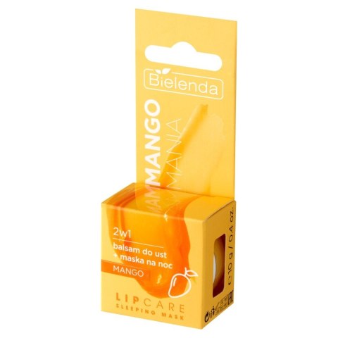BIELENDA BIELENDA Lip Care Balsam do ust + Maska na noc 2w1 Mango Mania 10g