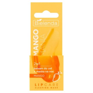BIELENDA BIELENDA Lip Care Balsam do ust + Maska na noc 2w1 Mango Mania 10g