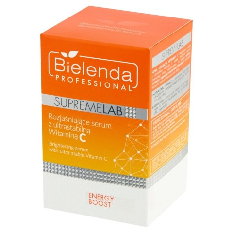 BIELENDA PROFESSIONAL BIELENDA PROFESSIONAL Supremelab Energy Boost 4% Rozjaśniające serum z ultrastabilną Witaminą C 15 ml