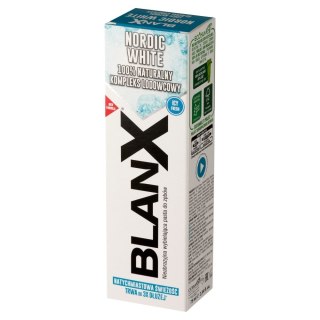 BLANX BLANX Nordic White Pasta do zębów wybielająca - 100% Naturalny Kompleks lodowcowy 75ml