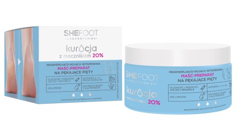 BODY BOOM / SHE SHEFOOT Kuracja z mocznikiem Maść na pięty