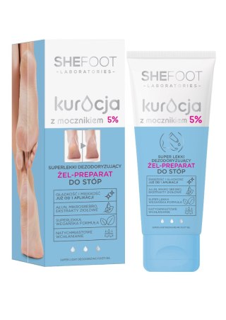 BODY BOOM / SHE SHEFOOT Kuracja z mocznikiem Żel d/stóp