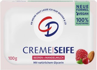 CD CD Mydło w kostce Jagody i Mleko Migdałowe 100g