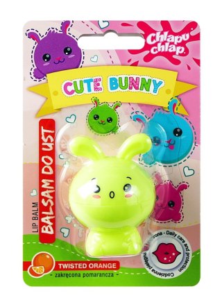 CHLAPU CHLAP CHLAPU CHLAP Balsam do ust Cute Bunny - zakręcona pomarańcza 1szt