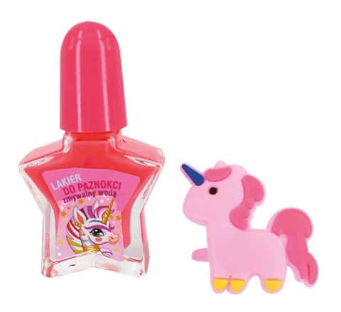CHLAPU CHLAP CHLAPU CHLAP Lakier do paznokci zmywalny wodą (Gwiazdka) - koralowy 5ml