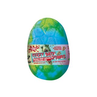 CHLAPU CHLAP CHLAPU CHLAP Musująca Bomba kąpielowa Jajo Dinozaura z niespodzianką - funky cola 140g