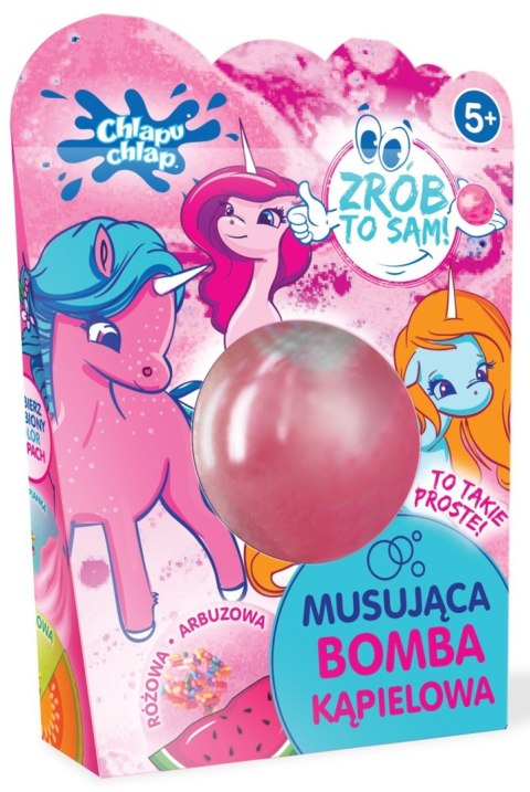 CHLAPU CHLAP CHLAPU CHLAP Musująca Bomba kąpielowa "Zrób to sam" - Arbuz 1szt