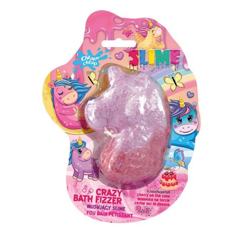 CHLAPU CHLAP CHLAPU CHLAP Musujący slime do kąpieli JEDNOROŻEC - zapach wiśni