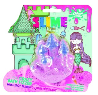 CHLAPU CHLAP CHLAPU CHLAP Musujący slime do kąpieli ZAMEK - zapach lodów malinowych