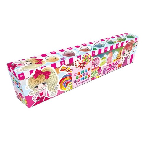 CHLAPU CHLAP CHLAPU CHLAP Zestaw Musujących Kul do kąpieli Truck - Candy 1op.