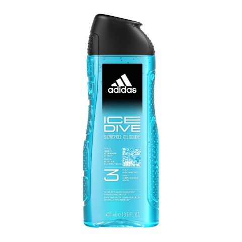 COTY Adidas Ice Dive Żel do mycia 3w1 dla mężczyzn 400ml