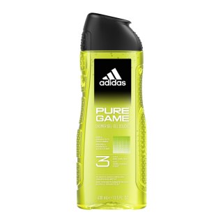 COTY Adidas Pure Game Żel do mycia 3w1 dla mężczyzn 400ml