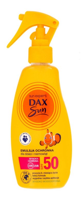 DAX OP. Dax Sun Emulsja ochronna dla dzieci i niemowląt SPF50 - spray 200ml