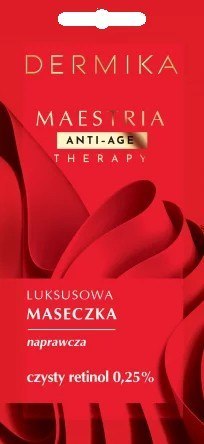 DERMIKA DERMIKA Maestria Anti-Age Therapy Luksusowa Maseczka naprawcza - czysty retinol 0.25% 7g