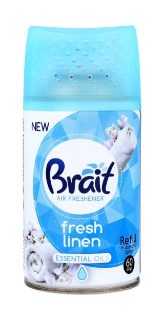 DRAMERS Brait Air Freshener Odświeżacz powietrza automatyczny Fresh Linen - zapas 250ml