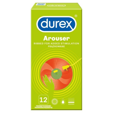 DUREX DUREX Prezerwatywy Arouser 1op.-12szt