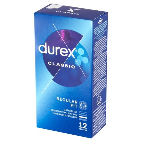 DUREX DUREX Prezerwatywy Classic 1op.-12szt