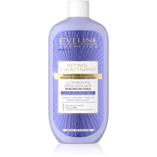 EVELINE EVELINE Retinol & Niacynamid Ultrabogate wygładzające mleczko do ciała 3w1 350 ml