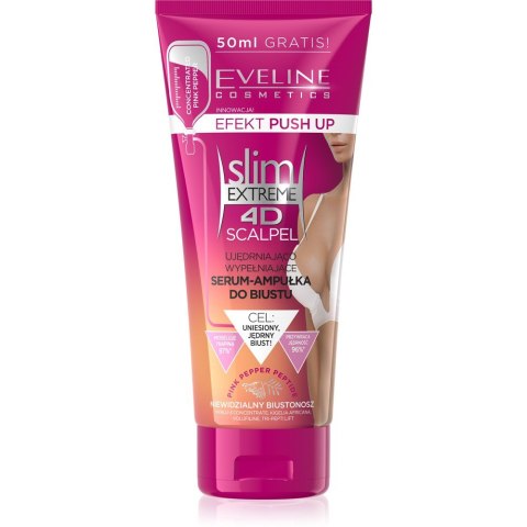 EVELINE EVELINE Slim Extreme 4D Ujędrniająco-wypełniające serum-ampułka do biustu 175 ml