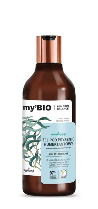 FARMONA FARMONA my`Bio Nawilżający Żel pod prysznic humektantowy Algi Atlantyckie 500 ml