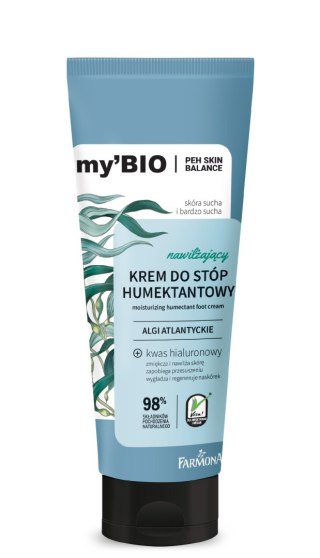 FARMONA FARMONA my`Bio Nawilżający krem humektantowy do stóp Algi Atlantyckie 100 ml