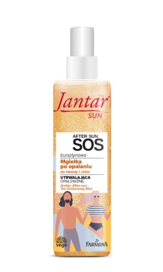 FARMONA JANTAR Sun SOS Bursztynowa mgiełka po opalaniu utrwalająca opaleniznę 200 ml