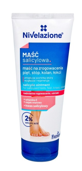 FARMONA NIVELAZIONE Maść salicylowa na zrogowacenia pięt, stóp, kolan, łokci 75 ml