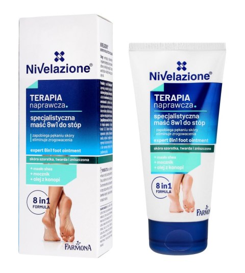 FARMONA NIVELAZIONE Specjalistyczna maść 8w1 do stóp Terapia naprawcza 50 ml