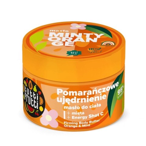 FARMONA TUTTI FRUTTI Masło ujędrniające do ciała Pomarańcza i Mięta 200 ml