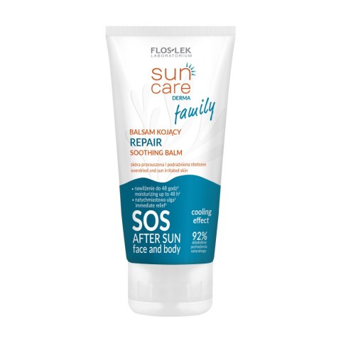 FLOS-LEK FLOSLEK Sun Care Derma Family Balsam kojący Repair SOS po opalaniu 125ml