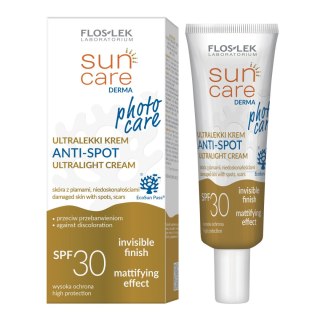 FLOS-LEK FLOSLEK Sun Care Derma Photo Care Ultralekki Krem do twarzy Anti-Spot SPF30 30 ml