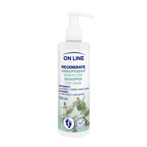 FORTE SWEEDEN ON LINE Regenerate Krem do stóp eukaliptusowy 190 ml
