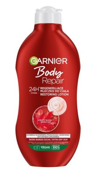 GARNIER GARNIER Body Repair Regenerujące Mleczko do ciała 24H do skóry bardzo suchej 400 ml
