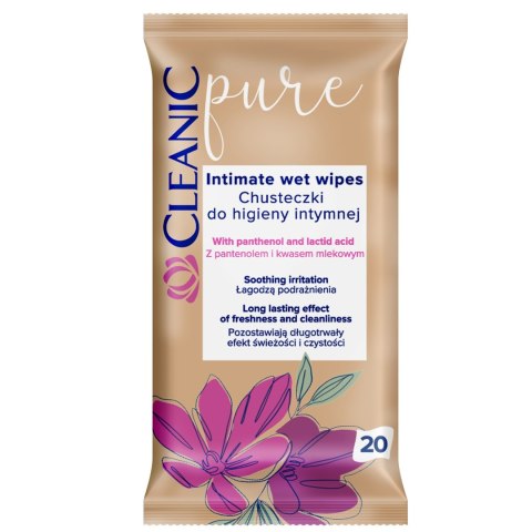 HARPER CLEANIC Chusteczki do higieny intymnej Pure 1op.-20szt