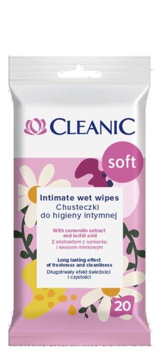 HARPER CLEANIC Chusteczki do higieny intymnej Soft 1op.-20szt