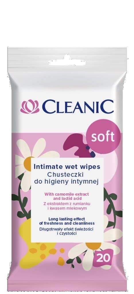 HARPER CLEANIC Chusteczki do higieny intymnej Soft 1op.-20szt