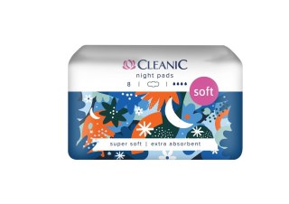 HARPER CLEANIC Podpaski higieniczne Soft - na noc 1op.- 8szt