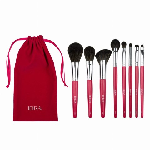 IBRA IBRA BRUSH SET CANDY Zestaw pędzli do makijażu 1op.-8szt