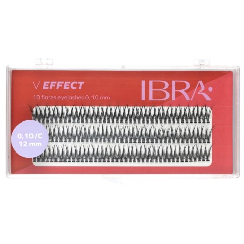 IBRA IBRA Kępki rzęs V EFFECT 0.10/C - 12mm 1op.