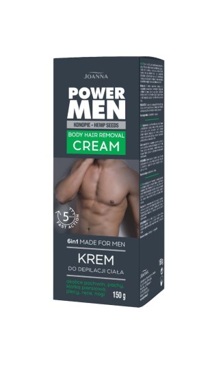 JOANNA JOANNA Power Men Krem do depilacji ciała 150 g