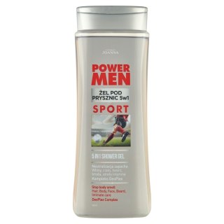 JOANNA JOANNA Power Men Żel pod prysznic 5w1 Sport - DeoPlex 300 ml